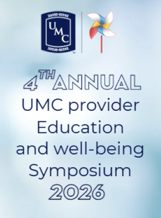 UMC Provider Education and Well-Being Symposium 2026 Banner